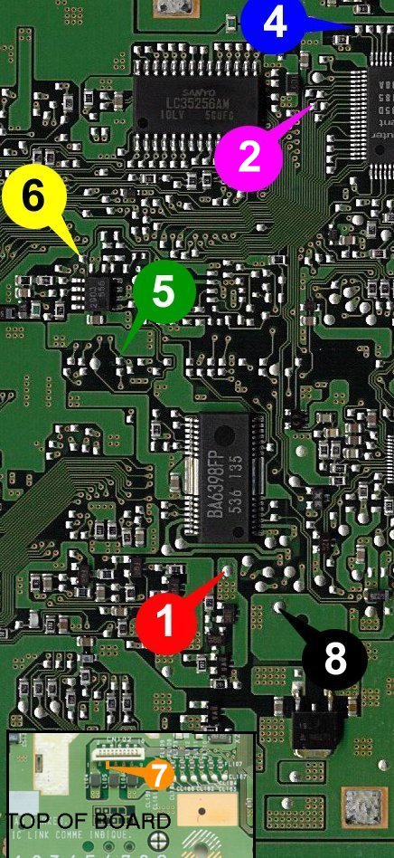 80 PIN - PU8 Board